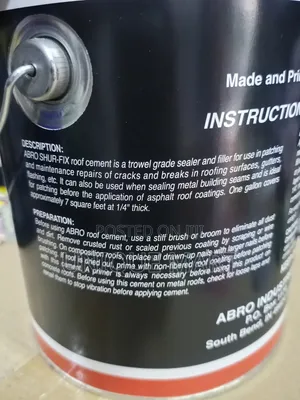 4 Litres Abro Roof Cement