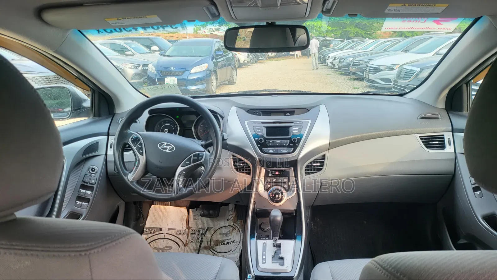Hyundai Elantra 2013 Gray