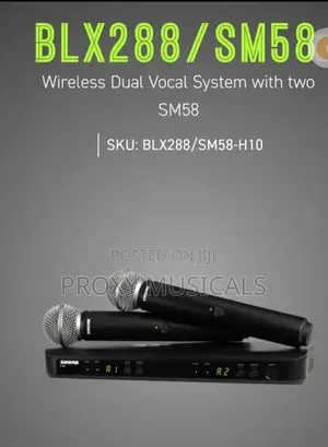 Shure Slx240 Wireless Microphone System