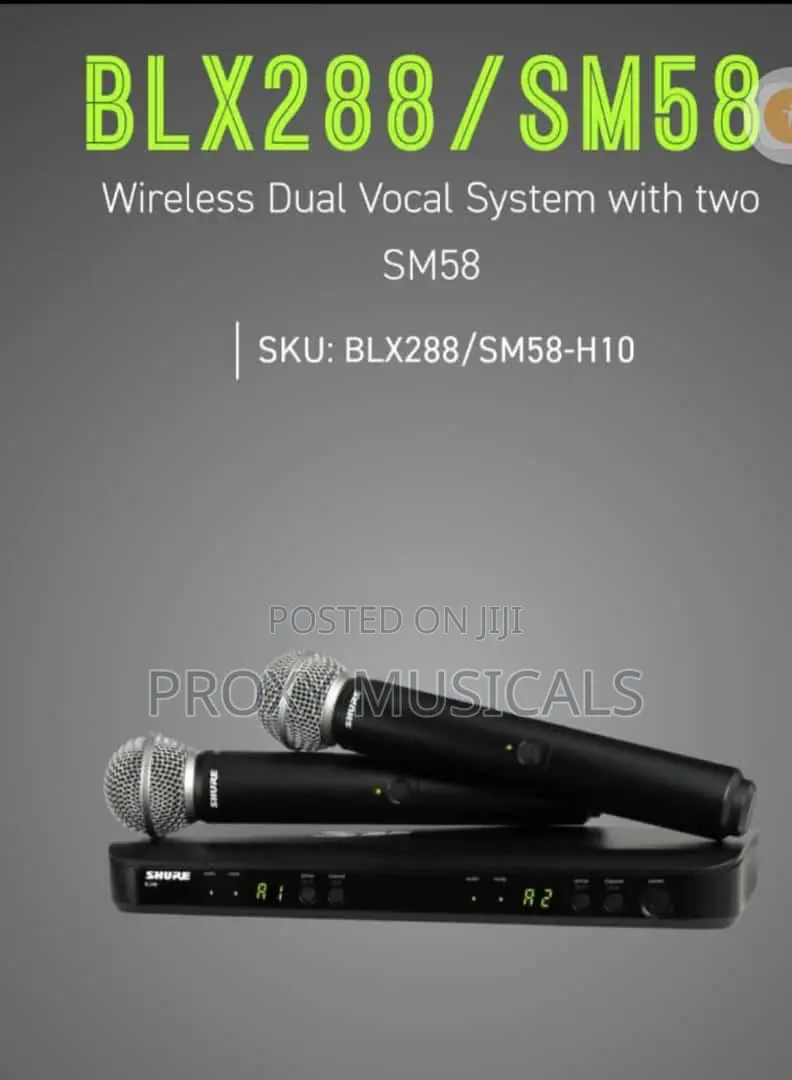 Shure Slx240 Wireless Microphone System