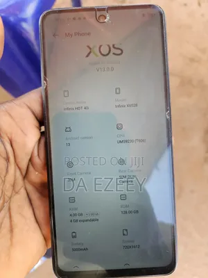 Infinix Hot 40i 128 GB Blue
