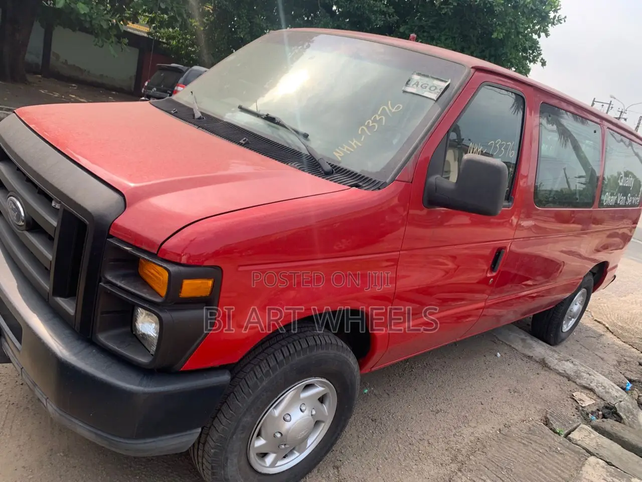 Ford E250 2010 Red