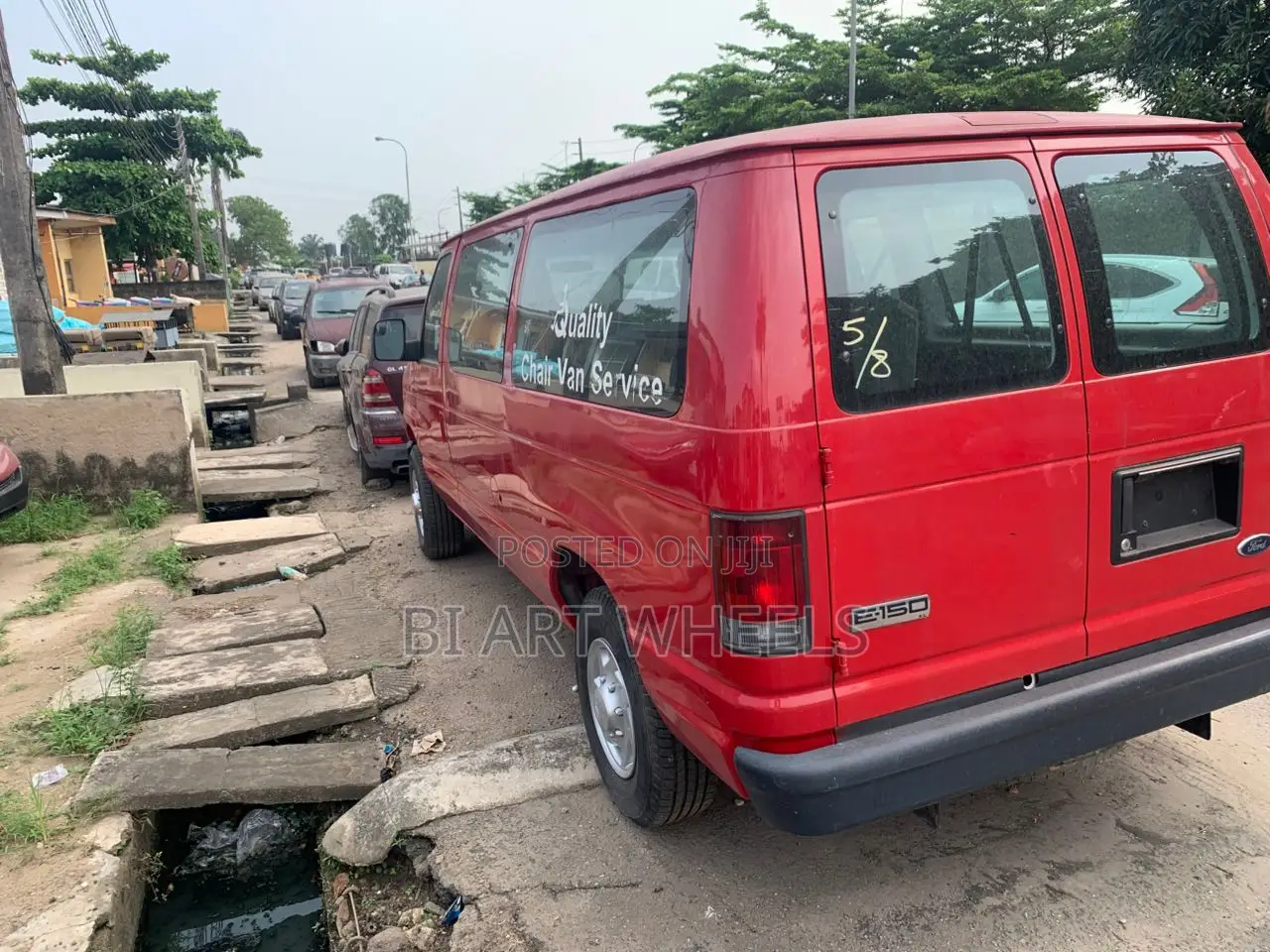 Ford E250 2010 Red