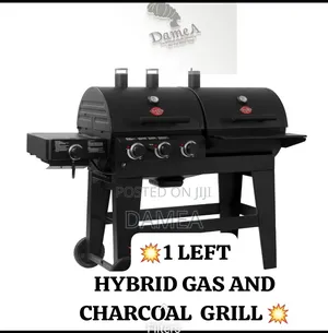 Hybrid Gas and Charcoal BBQ Grill