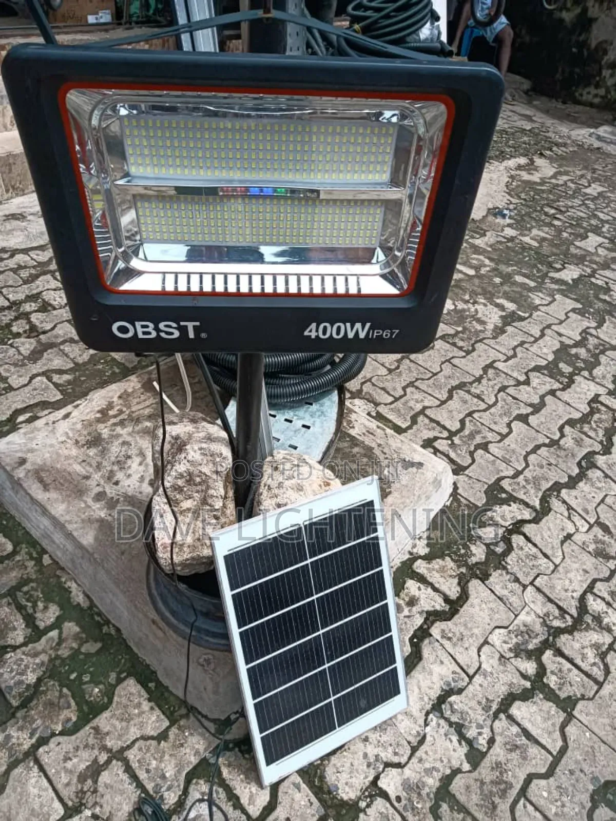 400w Solar Flood Light Obst
