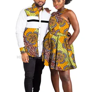 2 PCS African Couple Clothes