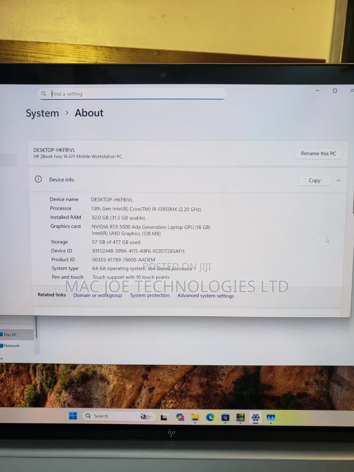 Laptop HP 32GB Intel Core i9 SSD 512GB