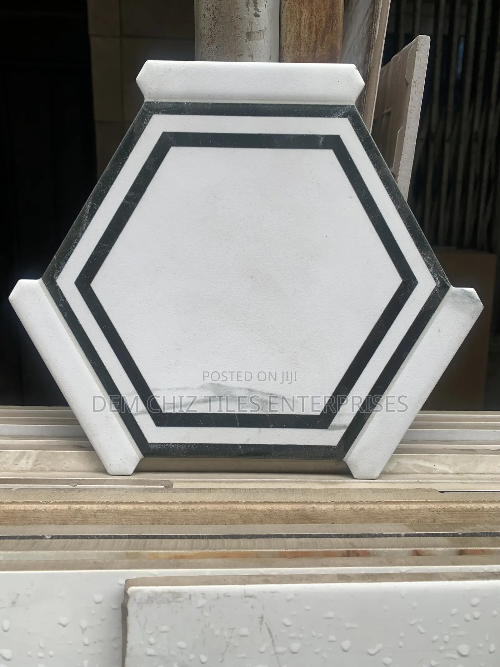 Small Hexagon Tiles Spanish