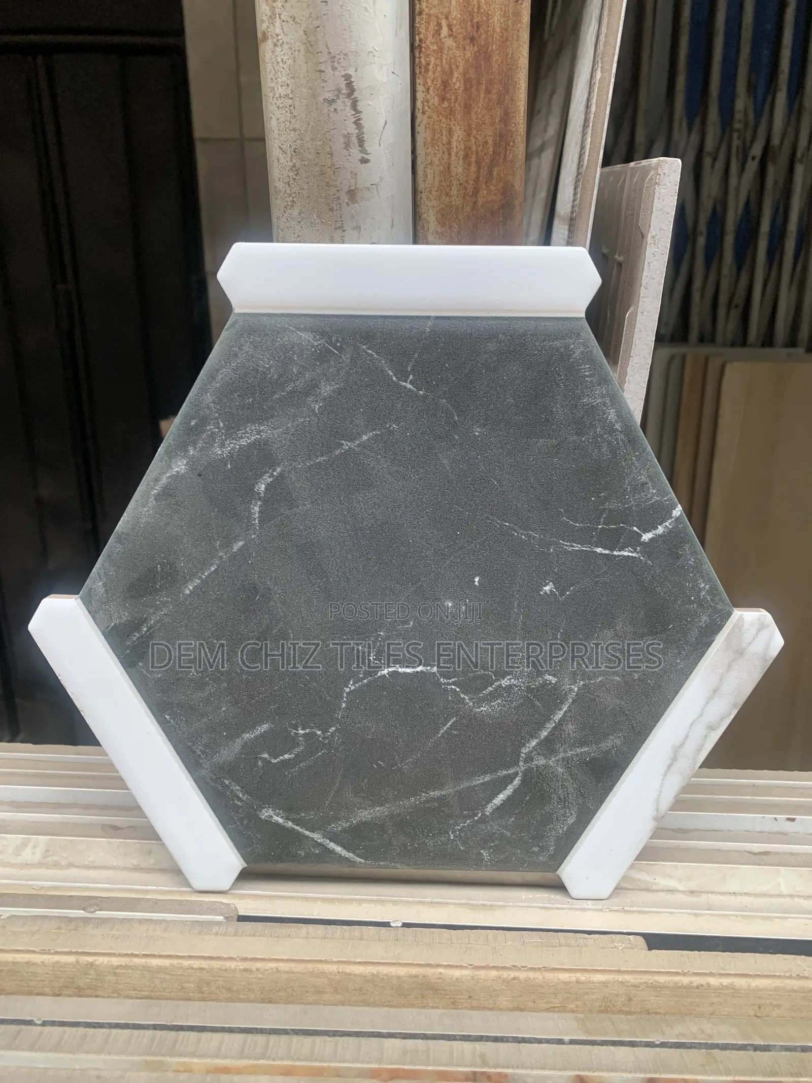 Small Hexagon Tiles Spanish