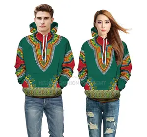 Matching Dashiki Long Sleeve Sweater Hoodies