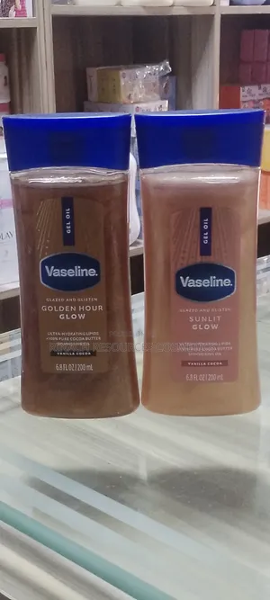 Vaseline Glazed and Glisten Glow Shimmering Oil, 200ml