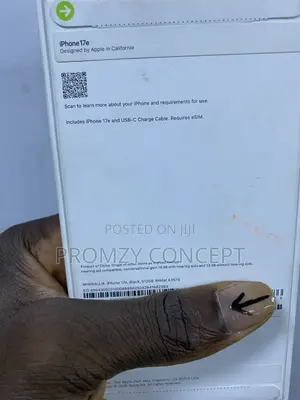 New Apple iPhone 17e 512 GB Black