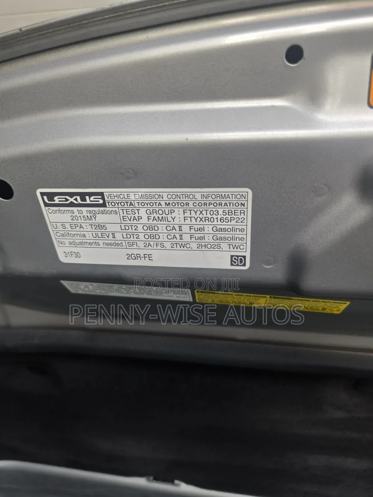 Lexus RX 2015 Silver