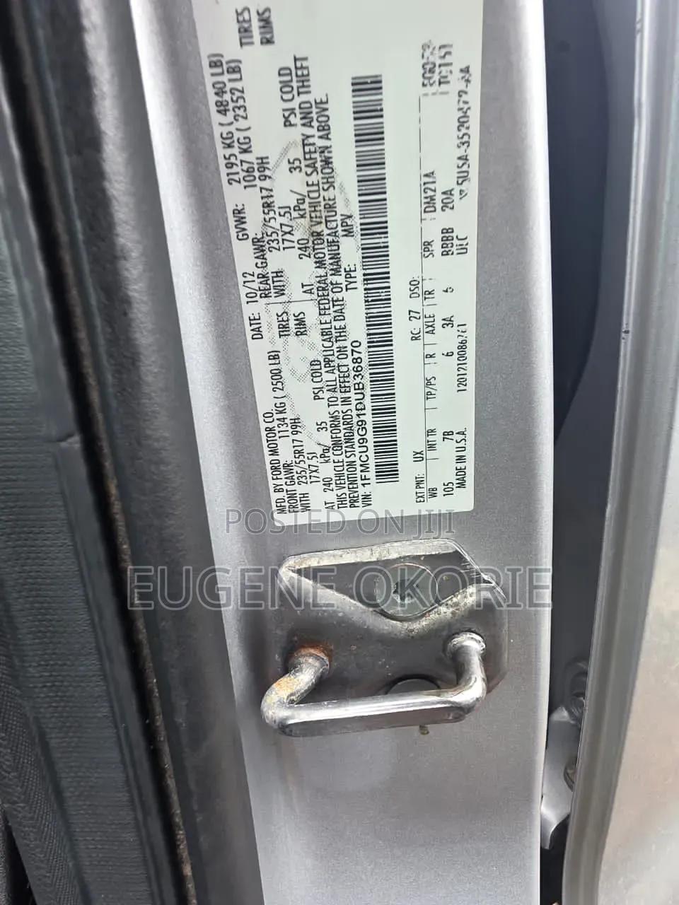 Ford Escape 2013 Silver