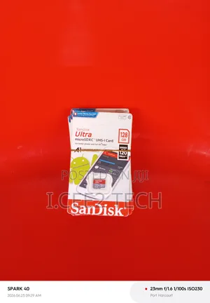 128 Gb Sandisk Memory Card