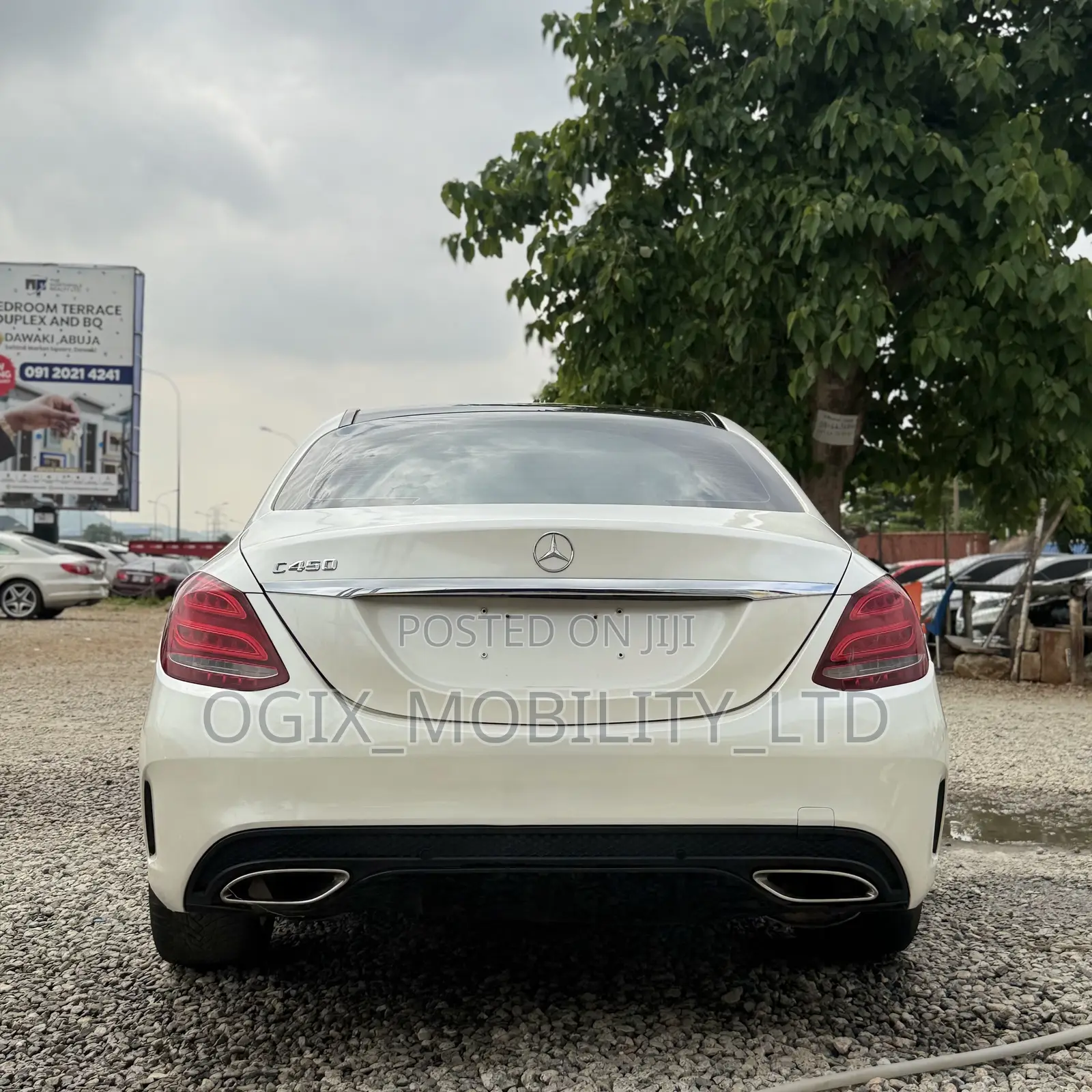 Mercedes-Benz C450 2016 White