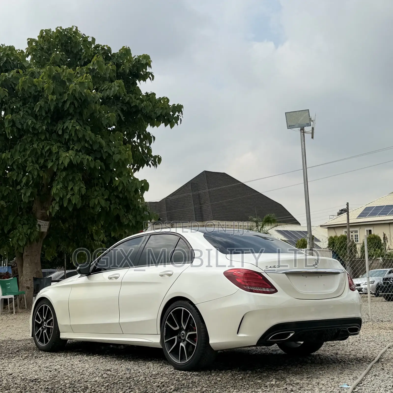 Mercedes-Benz C450 2016 White
