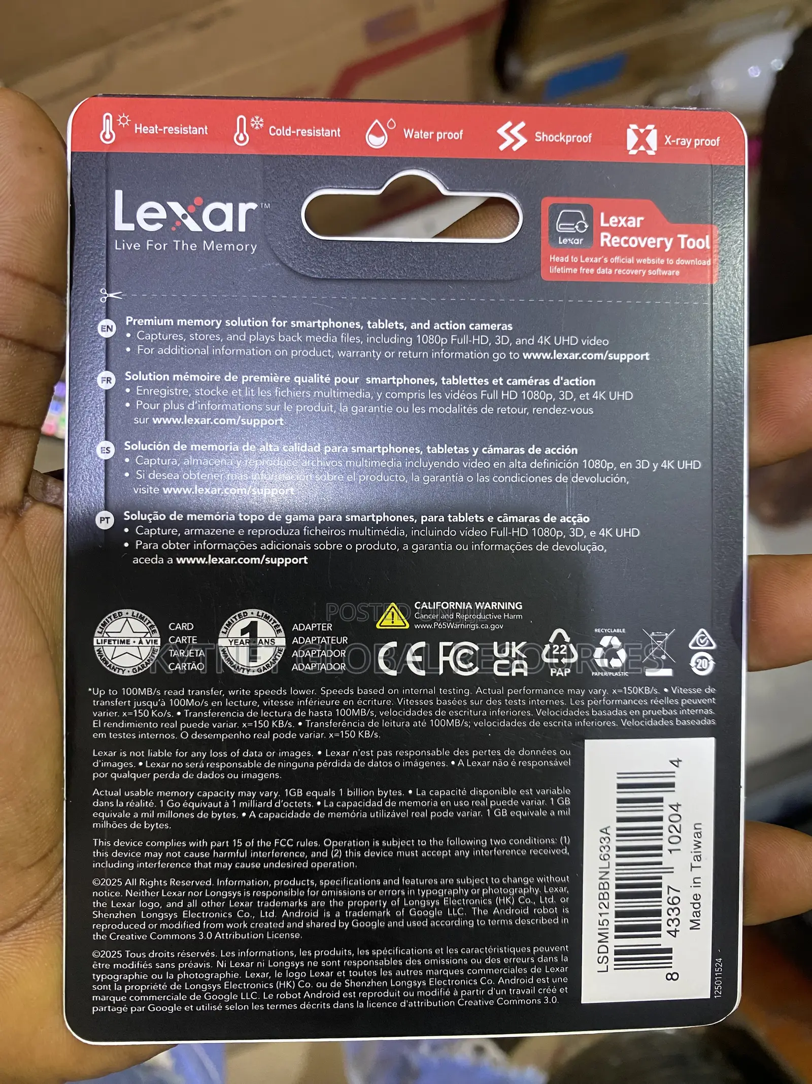 Lexar 512gb Micro Sd