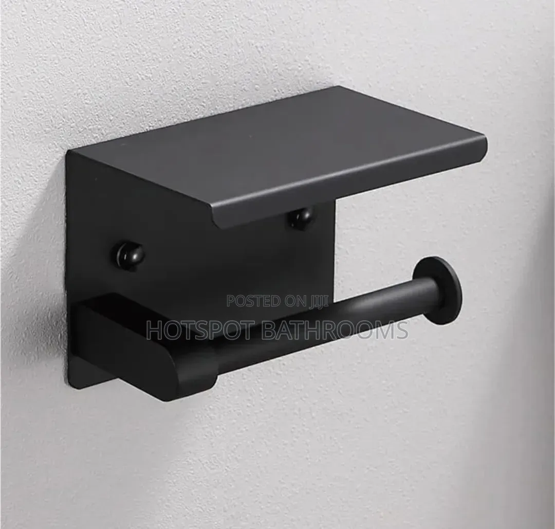 Matt Black Tissue Holder