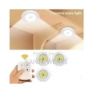 3pcs Led Light With Remote Control