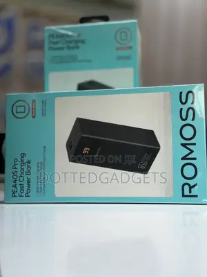 Romoss Pea40s Pro 40,000mah 65w Pd/Qc Super Fast Charging Power Bank