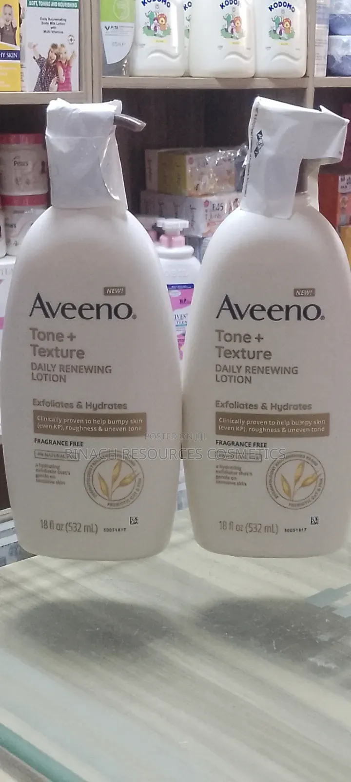 Aveeno Tone + Texture Daily Renewing Lotion 532ml