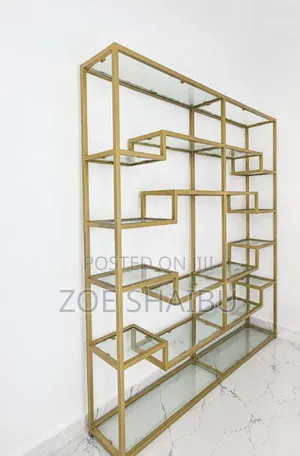 Gold Display Shelf