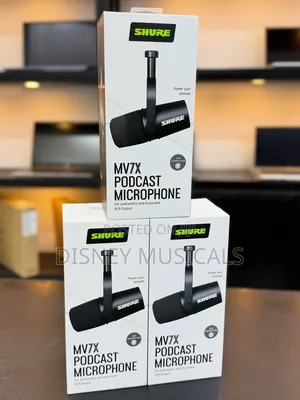 Shure Mv7x Podcast Microphone