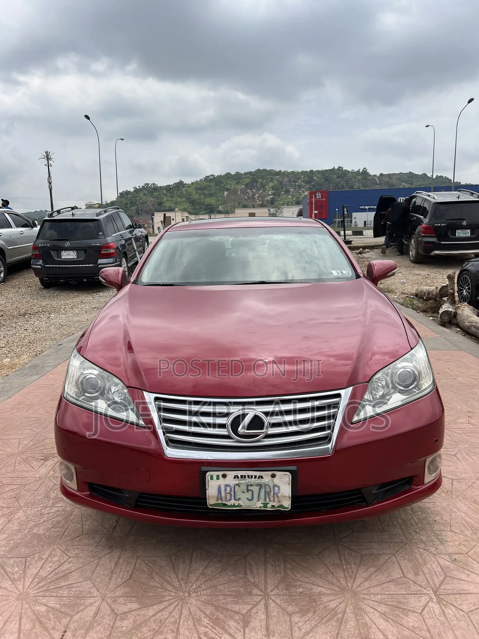 Lexus ES 350 2011 Red