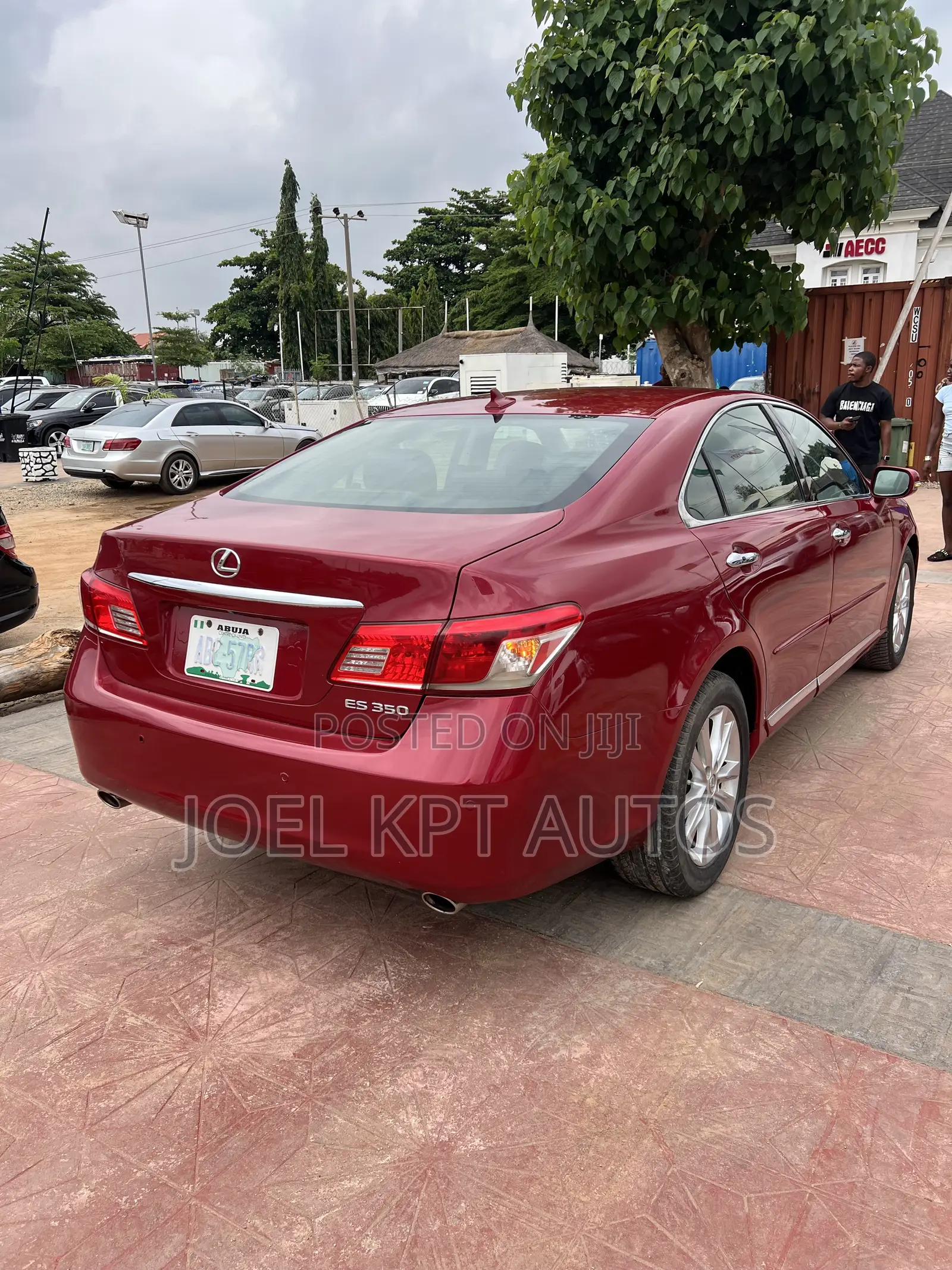 Lexus ES 350 2011 Red