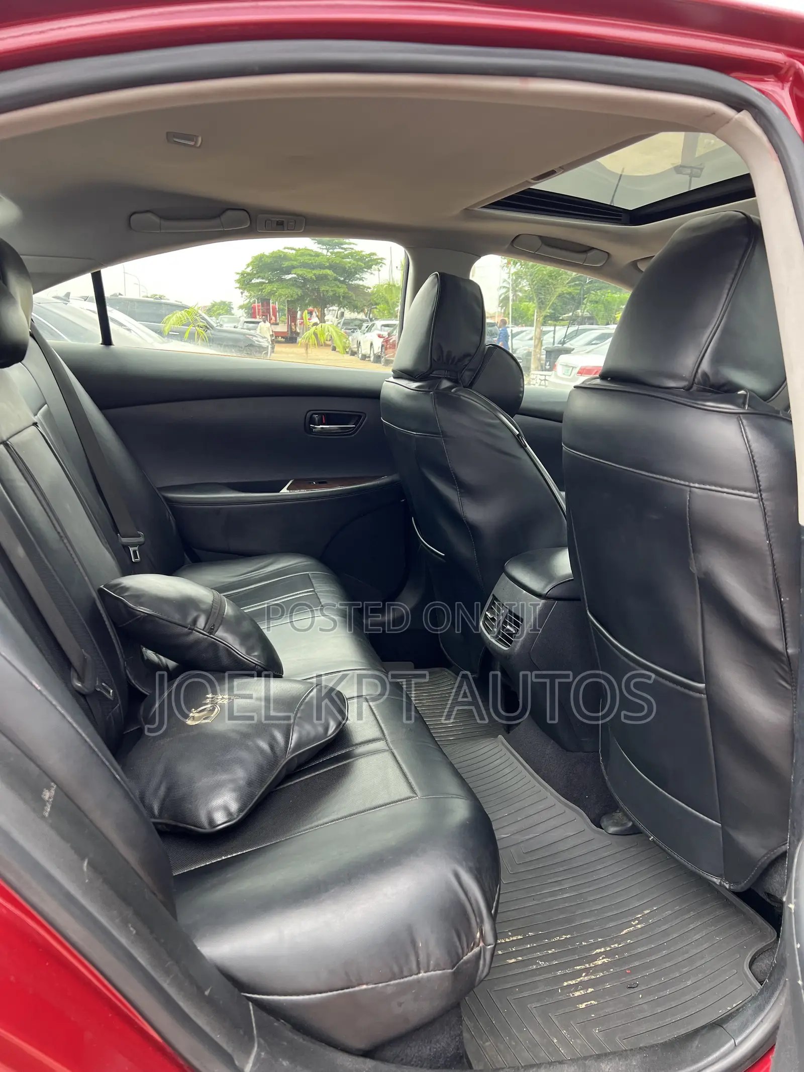 Lexus ES 350 2011 Red