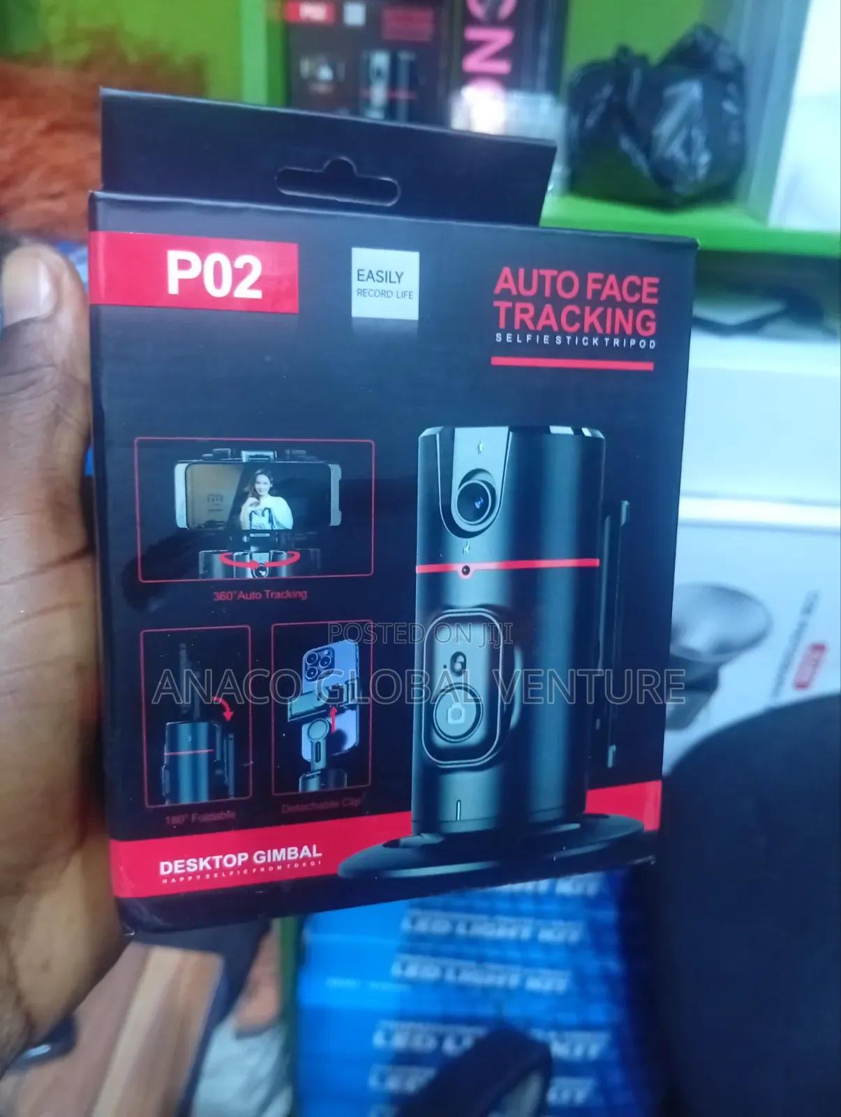 Auto Face Tracking Selfie Strick Tripod Available