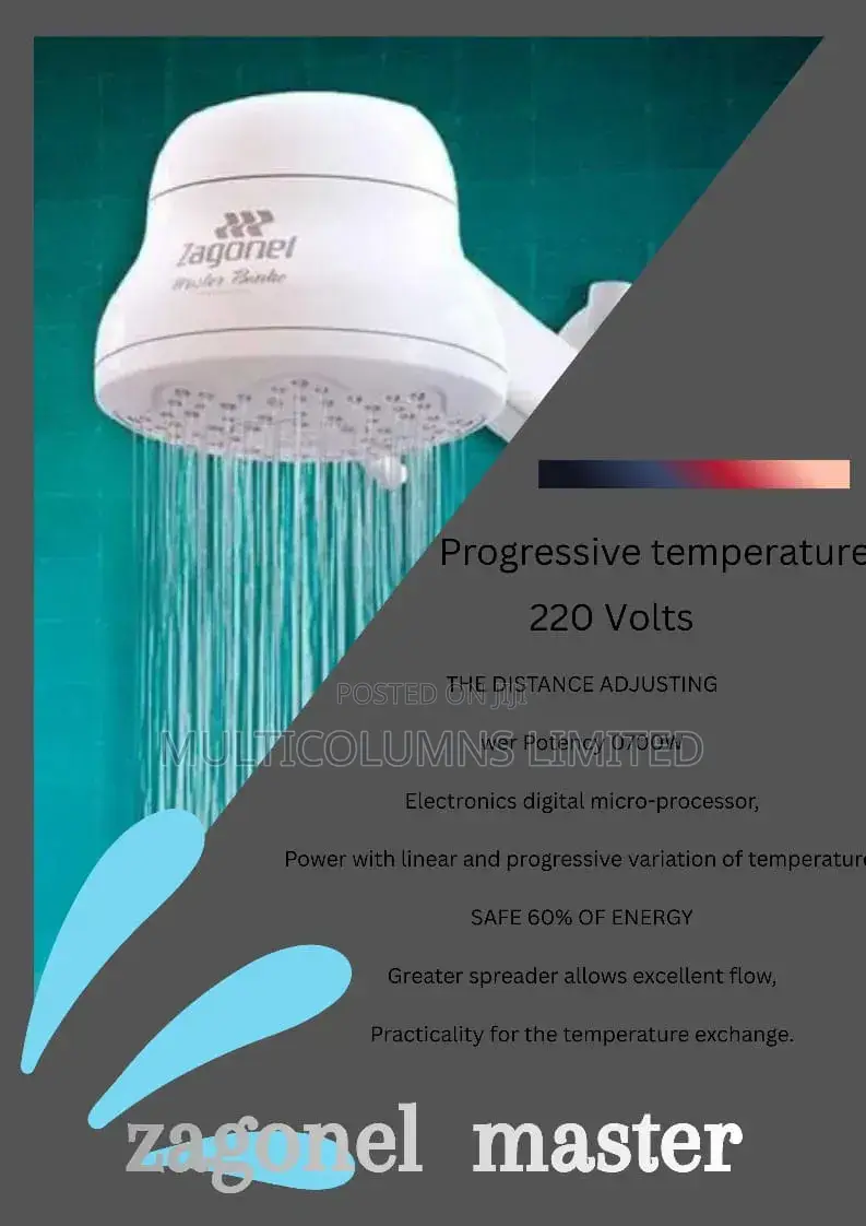 Instant Hot Water Showerheads