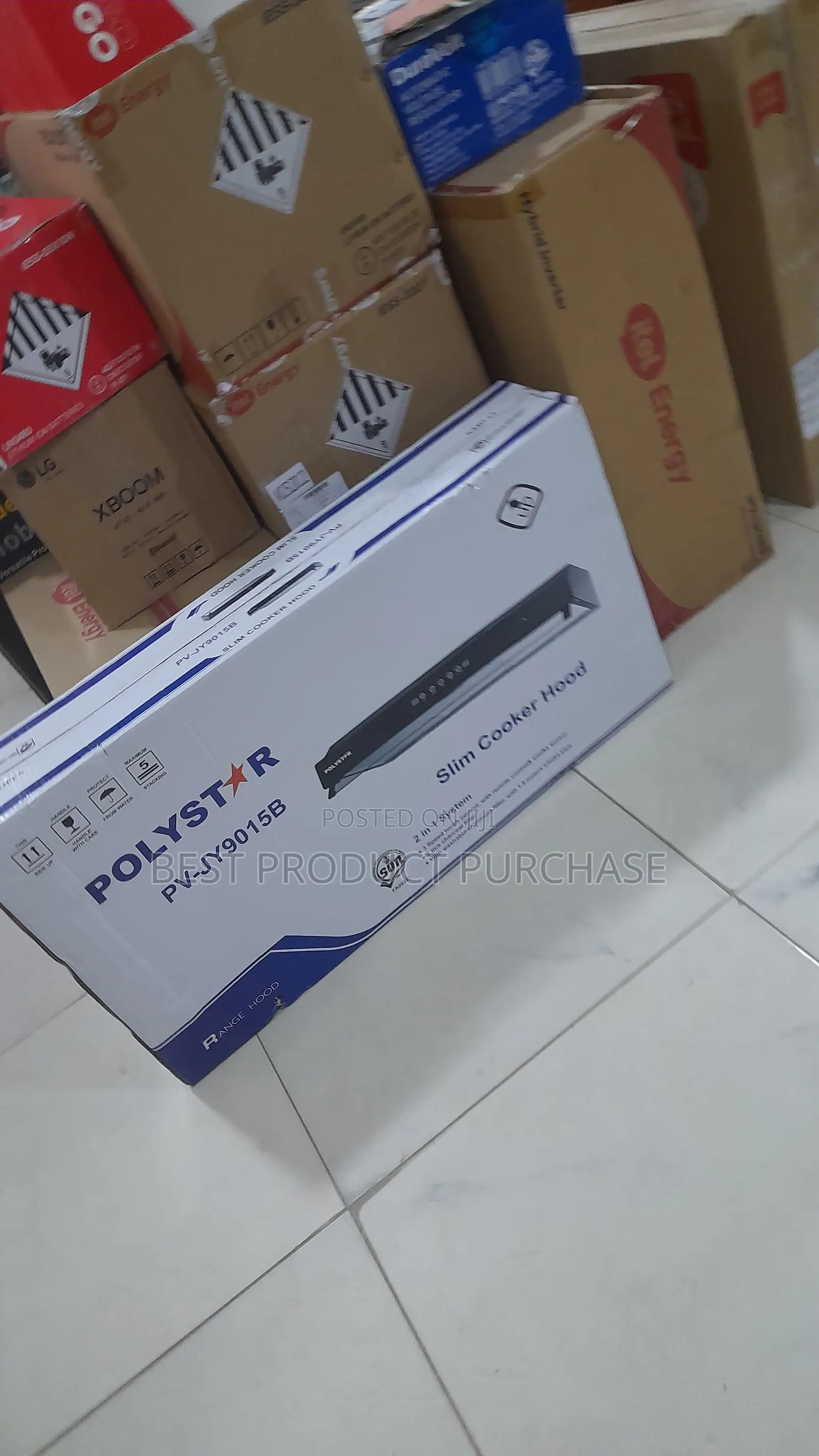 Smart Kitchen Solution: Polystar Slim Hood Pv-Jy9015b