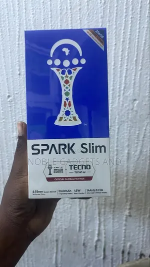 New Tecno Spark Slim 256 GB Black