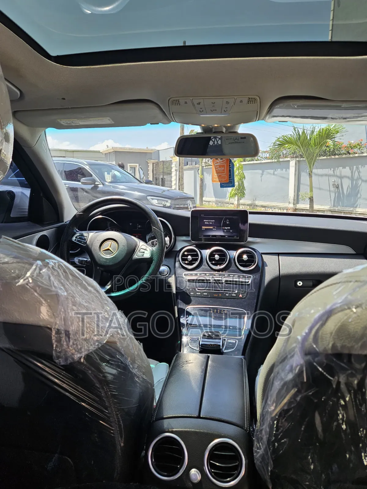 Mercedes-Benz C300 2016 White