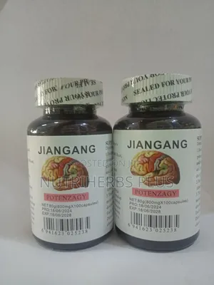 Jiangang Potenzagy Capsules: Brain Mental Support -2 Bottles