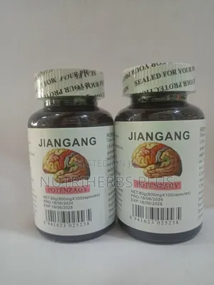 Jiangang Potenzagy Capsules: Brain Mental Support -2 Bottles