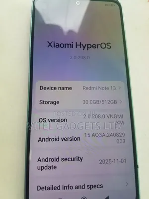 Xiaomi Redmi Note 13 512 GB