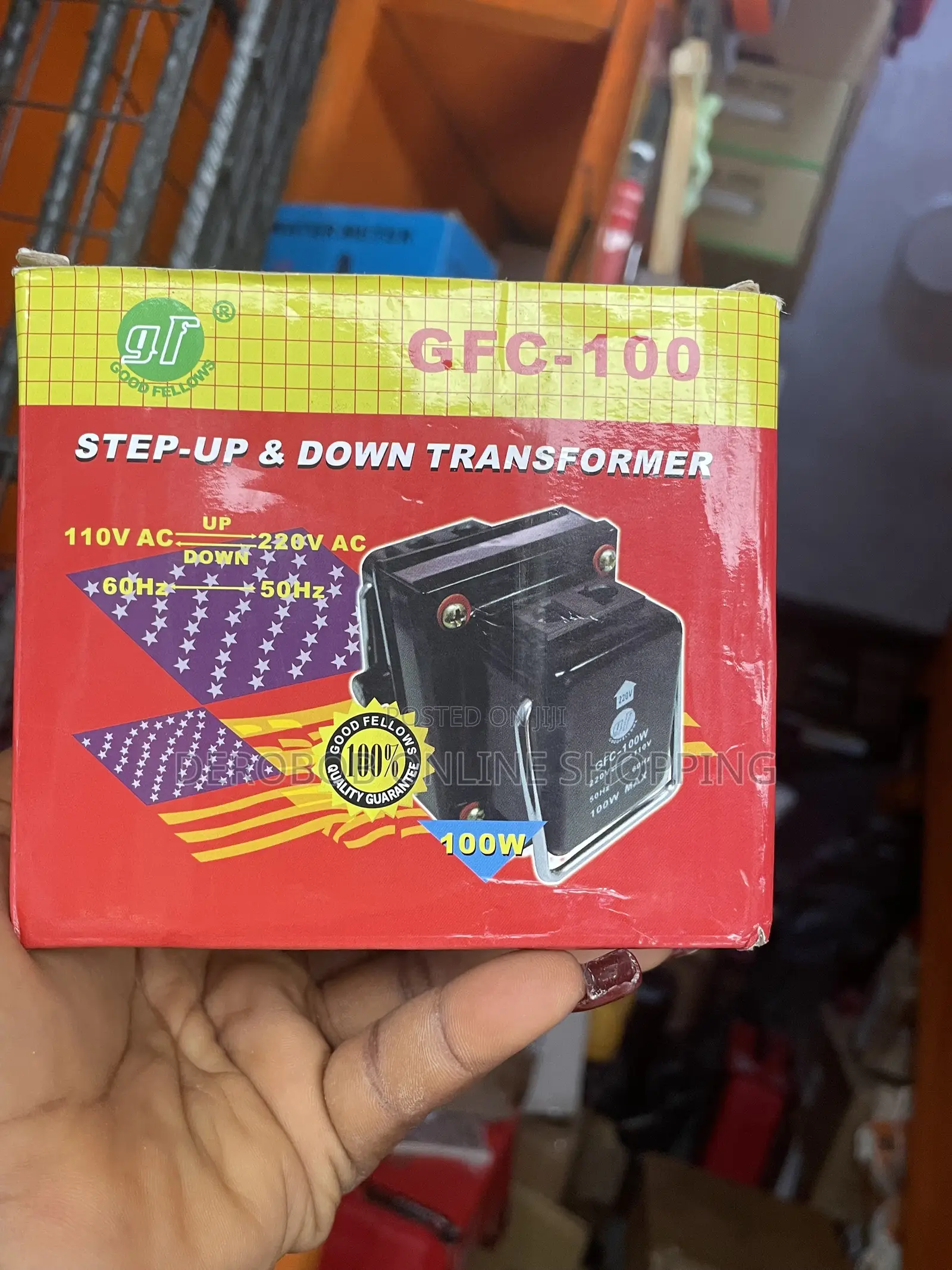 Good Fellow GFC-100 Step-Up Step-Down Transformer