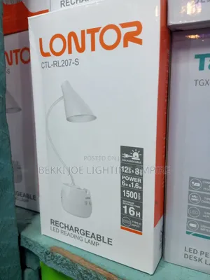 Lontor Rechargeable Table Lamp