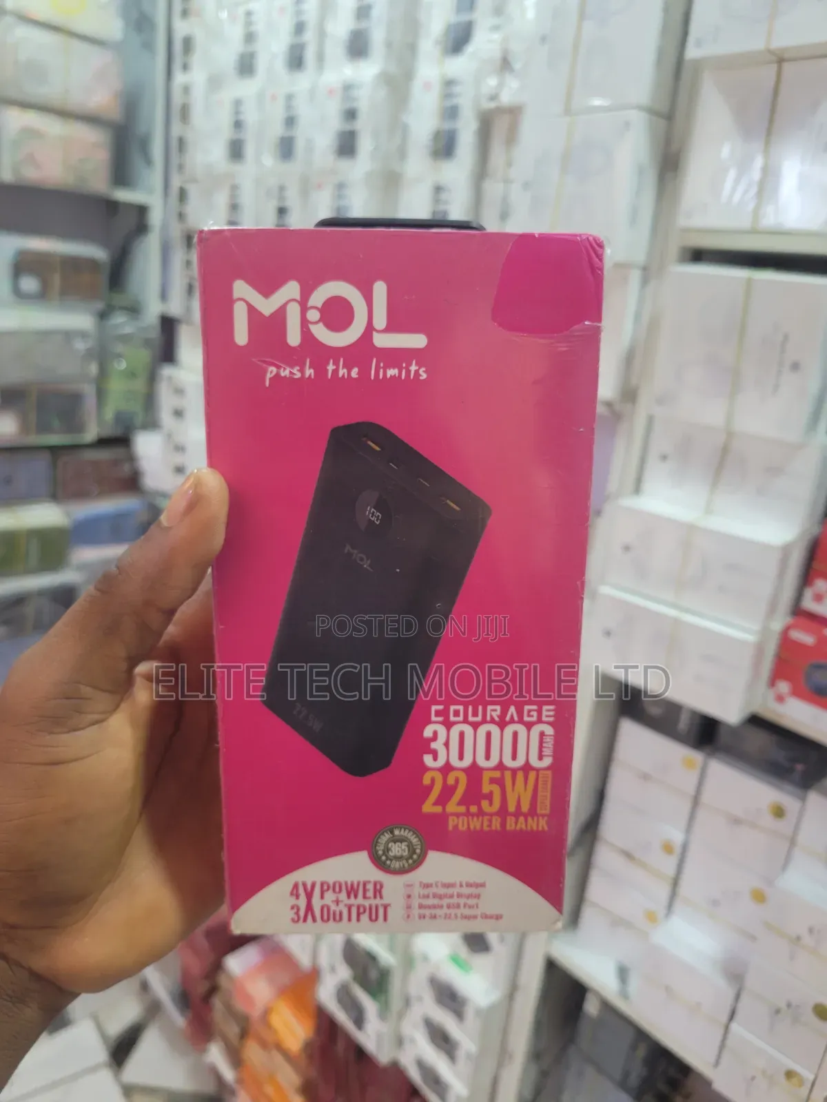 Mol Power Bank 30mah