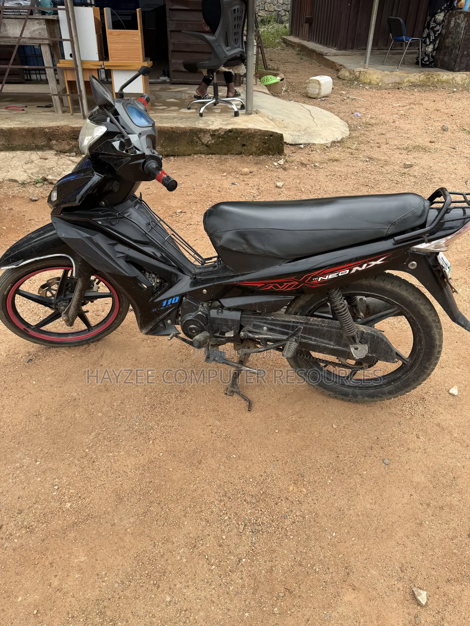 TVS Neo NX 2020 Black