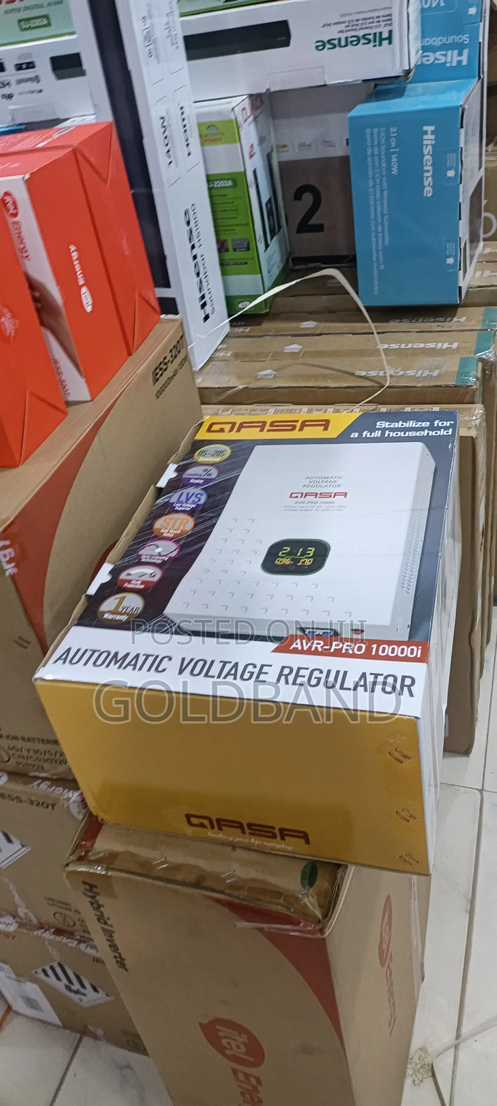 Qasa Industrial 10000w Voltage Stabilizer
