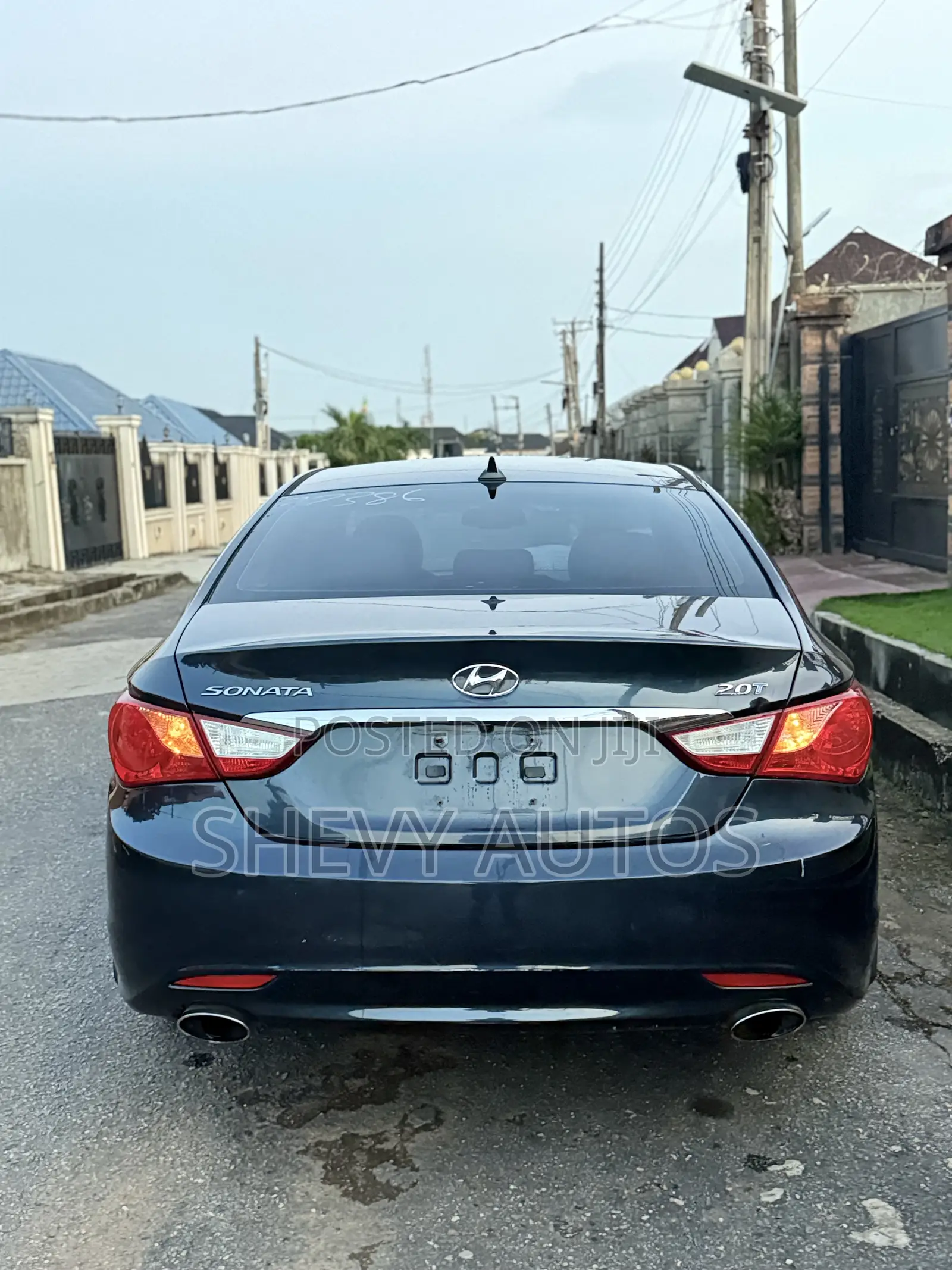 Hyundai Sonata 2012 Blue