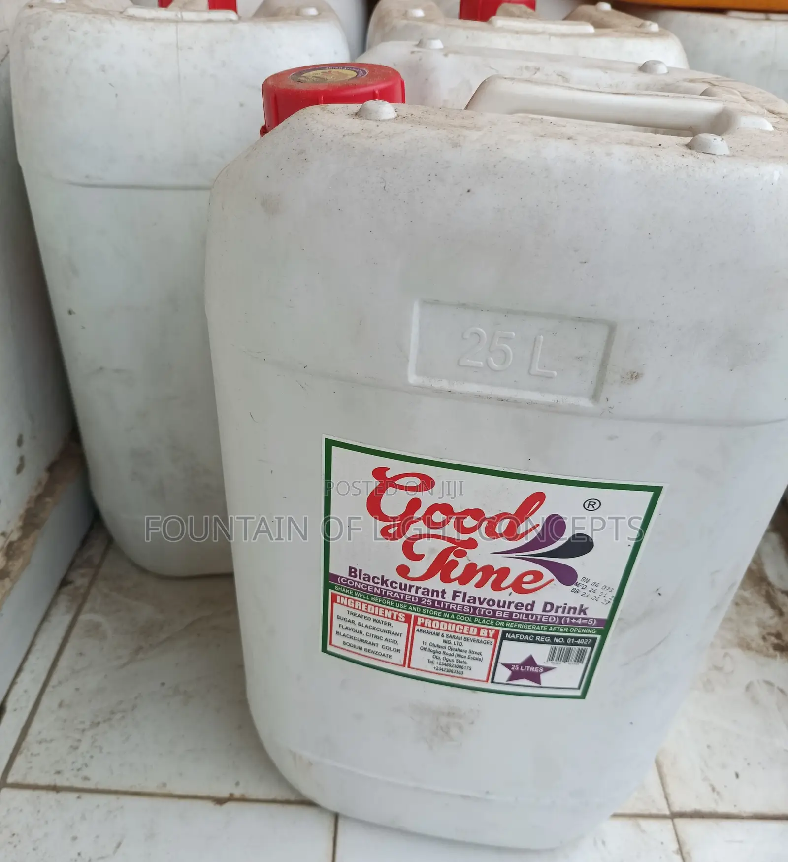 Goodtime Blackcurrant Drinks