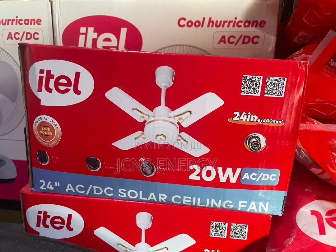20w Ac/Dc Solar Ceiling Fan
