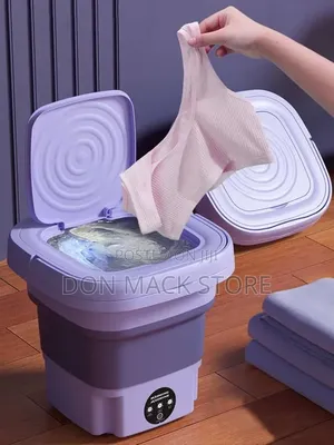 Foldable Mini Washing Machine.