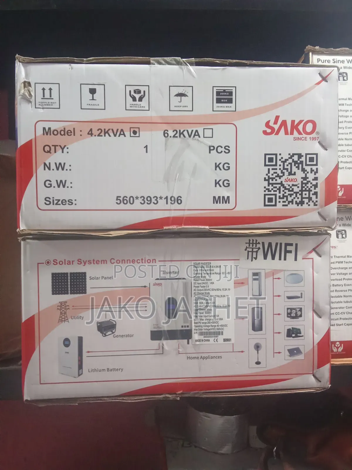 Sako 4.2kva (4200w) 24v