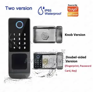 Outdoor Smart Water Proof Fingerprint Biometric Gate Lock